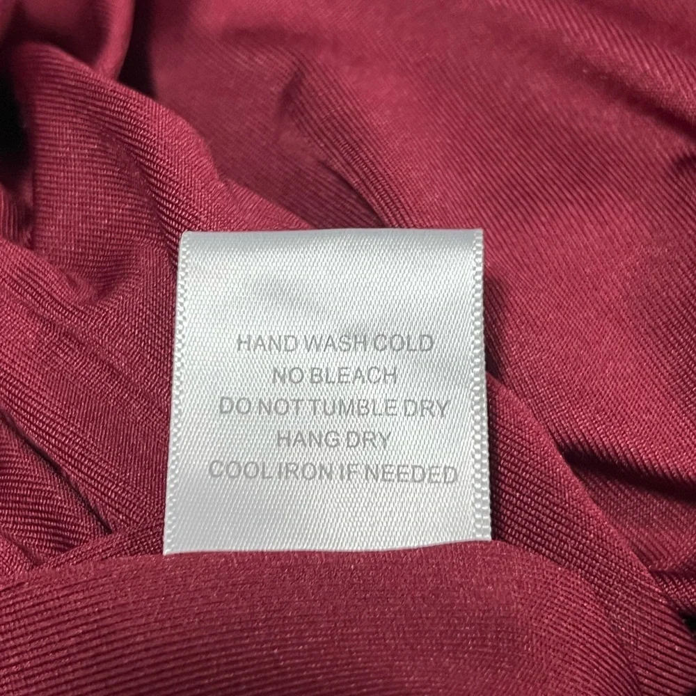 LOVERS + FRIENDS x REVOLVE Strapless Staple Dress in Merlot - Picture 6 of 11